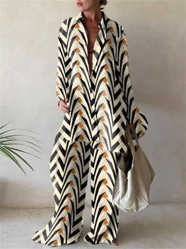 Wmstar kaheosaline naiste komplekt S-5XL vabaajaprinteriga pika topi ja pükste komplektid sügisriided rõivad, sobivad ülikonnad, hulgimüük