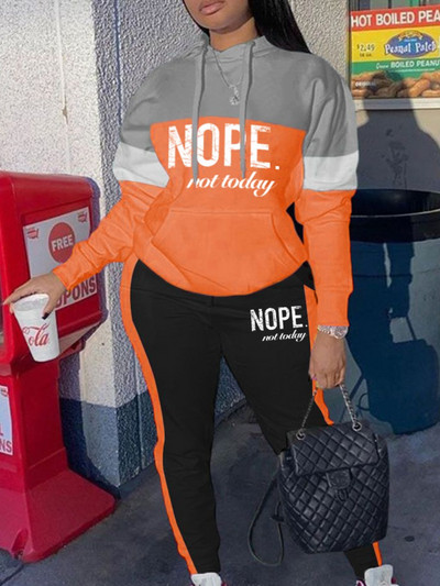 LW Plus Size Γυναικεία Ρούχα Σετ δύο τεμαχίων Γυναικεία αθλητική φόρμα Γυναικεία πουλόβερ Φούτερ παντελόνι τζόκινγκ Φούτερ αθλητικό κοστούμι