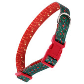 Guler elegant pentru caine Guler confortabil pentru caine Decor pentru gatul catelului Guler de Craciun