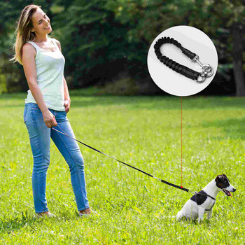 Ανακλαστικό λουρί νάιλον για σκύλους βαρέως τύπου, ανθεκτικό, ελαστικό, περπάτημα, προέκταση για τρέξιμο για μικρούς και μεσαίους σκύλους