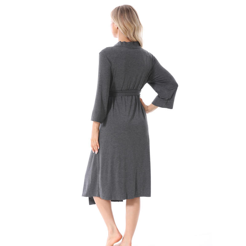 Ρόμπα πιτζάμες εγκυμοσύνης Ένδυση εγκύων για το σπίτι Νοσηλευτικά Πυζά νυχτικά Ropa Mujer Embarazada Premama