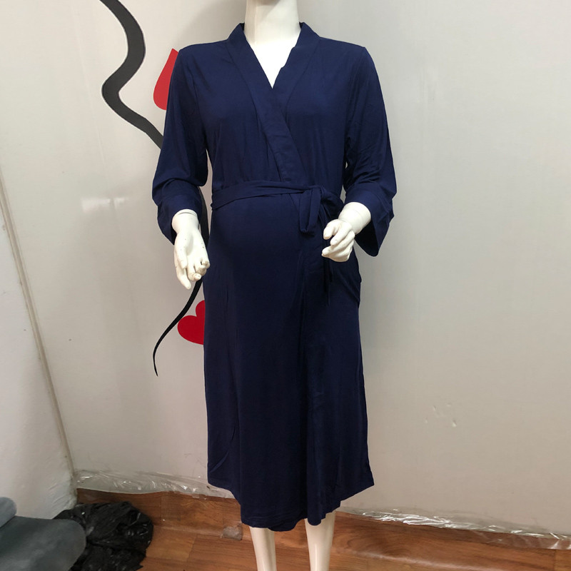 Ρόμπα πιτζάμες εγκυμοσύνης Ένδυση εγκύων για το σπίτι Νοσηλευτικά Πυζά νυχτικά Ropa Mujer Embarazada Premama