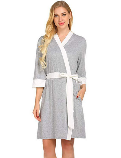 Πιτζάμες εγκυμοσύνης από καθαρό βαμβάκι Λεπτά ρούχα για το σπίτι μετά τον τοκετό Χρώμα Νοσηλευτικά Φορέματα Θηλασμού Νέα ρούχα για έγκυες γυναίκες