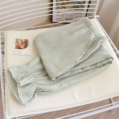 Άνοιξη και καλοκαίρι 2023 νέο ιαπωνικό γυναικείο παντελόνι για το σπίτι παντελόνι 100% βαμβακερό χρώμα πιτζάμες λεπτό φαρδύ παντελόνι παντελόνι πιτζάμα