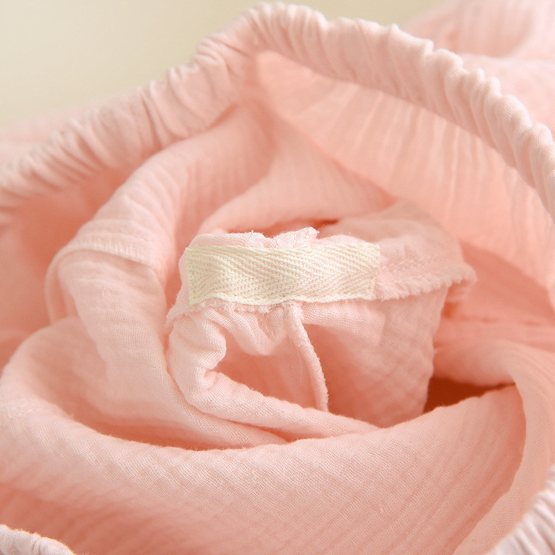 Άνοιξη και καλοκαίρι 2023 νέο ιαπωνικό γυναικείο παντελόνι για το σπίτι παντελόνι 100% βαμβακερό χρώμα πιτζάμες λεπτό φαρδύ παντελόνι παντελόνι πιτζάμα