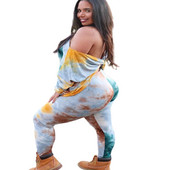 Seturi de mărime Plus 5xl Tie Dye Seturi de două piese Îmbrăcăminte de toamnă pentru femei Topuri cu spatele deschis Jambiere Jogging Trening En-gros Dropshipping