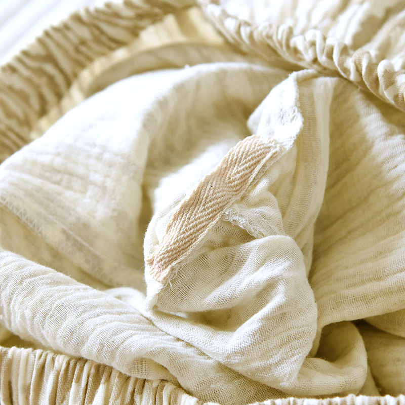 2023 Άνοιξη και Φθινόπωρο Νέες γυναικείες πιτζάμες σετ δύο τεμαχίων 100% βαμβακερό μακρυμάνικο παντελόνι Simple casual σετ επίπλου σπιτιού