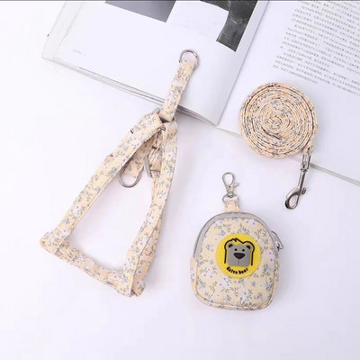 Σετ λουριών με λουριά λουλουδιών λουλουδιών για σκύλους λουλουδάτο λουλούδι με λουλούδια λουλουδιών λουλουδιών λουλουδιών λουλουδιών λουλουδιών με ρυθμιζόμενο μέγεθος για μικρούς μεσαίους σκύλους Γάτες Αξεσουάρ κουταβιών