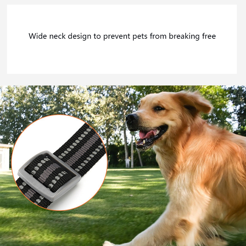 Σετ αντανακλαστικού γιακά και λουριών από νάιλον για μεσαίους και μεγάλους σκύλους Λουρί βόλτας με ταιριαστό λουρί, προσαρμοσμένο αξεσουάρ σκύλου