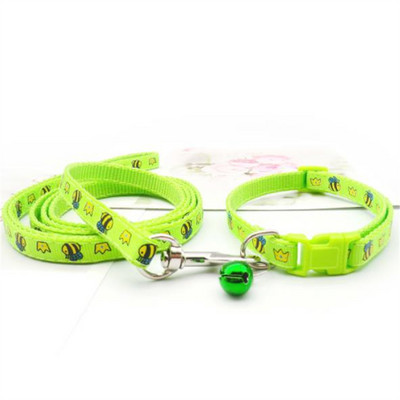 Lemmiklooma kaelarihm Veoköis Mesilasekroon muster Multikas armas kelluke reguleeritavad kaelarihmad koerale kassi kutsikale kassipoegale isetegemise lemmikloomade tarvikud