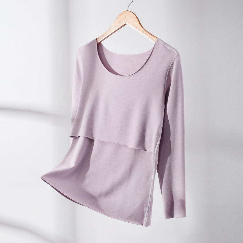 Emotion Moms Νέα Πυτζάμα Θηλασμού Βαμβακερή Μακρυμάνικη Πιτζάμες εγκυμοσύνης Σετ Νυχτερινή Πυτζάμες Εγκυμοσύνης Πιτζάμες Φθινοπώρου