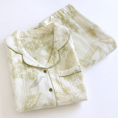 Πιτζάμες από καθαρό βαμβάκι Θηλάζουσα Γυναίκα Φθινόπωρο Νέα Εγκυμοσύνη Πιτζάμες Θηλασμού Κοστούμια μακρυμάνικης ένδυσης θηλασμού