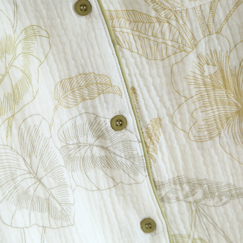 Πιτζάμες από καθαρό βαμβάκι Θηλάζουσα Γυναίκα Φθινόπωρο Νέα Εγκυμοσύνη Πιτζάμες Θηλασμού Κοστούμια μακρυμάνικης ένδυσης θηλασμού