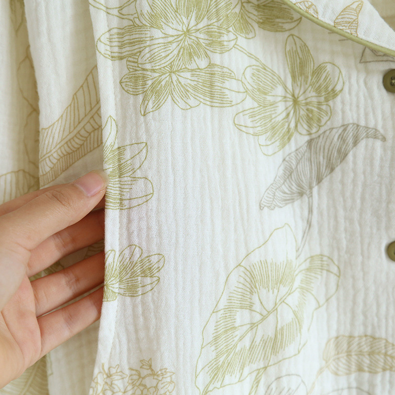 Πιτζάμες από καθαρό βαμβάκι Θηλάζουσα Γυναίκα Φθινόπωρο Νέα Εγκυμοσύνη Πιτζάμες Θηλασμού Κοστούμια μακρυμάνικης ένδυσης θηλασμού