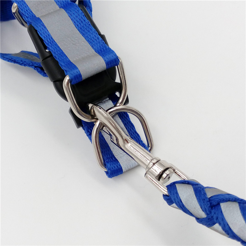 Ανακλαστικό σχοινί κατοικίδιων ζώων Ισχυρό λουρί σκύλου Ασφαλείας λουρί για κατοικίδια Ζώδια ρυθμιζόμενο φθορισμό βαδίσματος με σχοινί πρόσφυσης