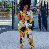 Γυναικεία ρούχα γυμναστικής φόρμας 2 τεμαχίων σετ μακρυμάνικο πουκάμισο και παντελόνι Γυναικεία κομψά ρούχα Dropshipping χονδρική