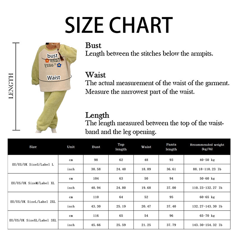 Γυναικείο Σετ Πυτζάμες Χειμερινό Fleece Μακρυμάνικο Μόδα Ζεστό Casual Ζακέτα Coral Fleece Strawberry Μαλακά ρούχα για το σπίτι