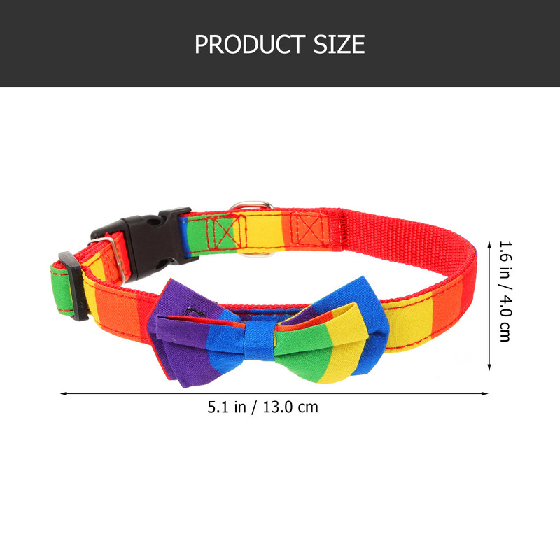 Szivárvány nyakörv szivárvány kisállat nyakörv Kutya macska szivárvány nyakörv dekoráció parti kellék