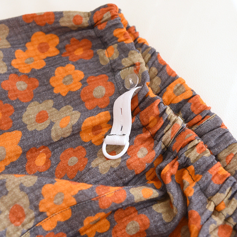 Μαλακό βαμβακερό σετ υπνοδωματίων νοσηλευτικής εγκυμοσύνης Μητέρα μετά τον τοκετό που θηλάζει Πυτζάμες Παντελόνι Κοστούμι εγκυμοσύνης ύπνος Σαλόνι για το σπίτι