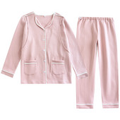 Imbracaminte de izolare Toamna si Iarna Imbracaminte pentru casa postpartum calduroase Femei insarcinate Imbracaminte de maternitate pentru alaptare Piloturi Costum din bumbac