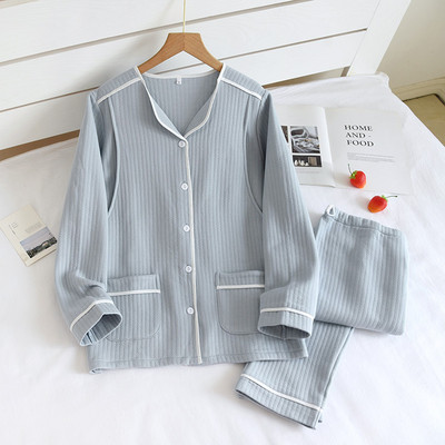 Imbracaminte de izolare Toamna si Iarna Imbracaminte pentru casa postpartum calduroase Femei insarcinate Imbracaminte de maternitate pentru alaptare Piloturi Costum din bumbac