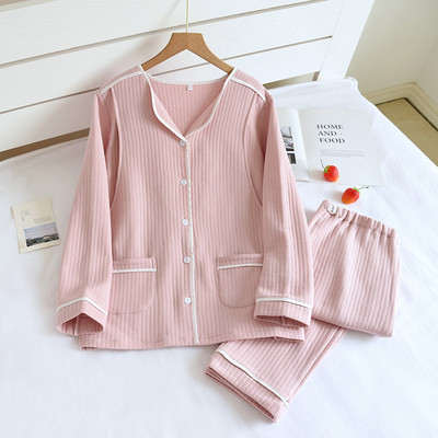 Imbracaminte de izolare Toamna si Iarna Imbracaminte pentru casa postpartum calduroase Femei insarcinate Imbracaminte de maternitate pentru alaptare Piloturi Costum din bumbac