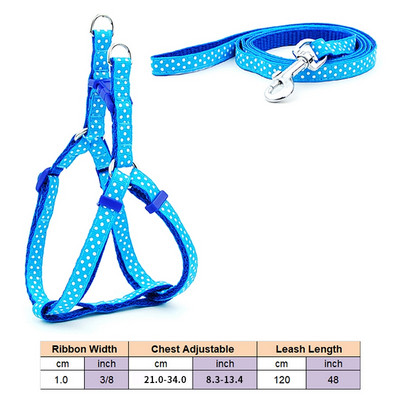 Ham pentru câini, cu inel în D, pentru pisici, cu curele din nailon, set de vestă și lesă, reglabil pentru cățeluș, pentru mers în aer liber, pentru alergare, pentru câini de talie mică, accesorii pentru animale de companie