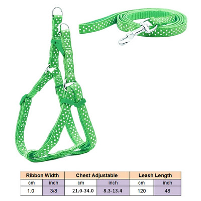 Ham pentru câini, cu inel în D, pentru pisici, cu curele din nailon, set de vestă și lesă, reglabil pentru cățeluș, pentru mers în aer liber, pentru alergare, pentru câini de talie mică, accesorii pentru animale de companie