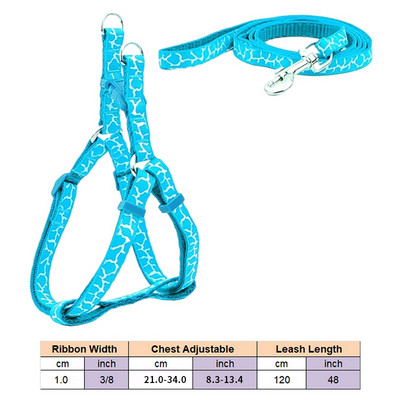 Ham pentru câini, cu inel în D, pentru pisici, cu curele din nailon, set de vestă și lesă, reglabil pentru cățeluș, pentru mers în aer liber, pentru alergare, pentru câini de talie mică, accesorii pentru animale de companie