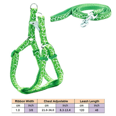 Ham pentru câini, cu inel în D, pentru pisici, cu curele din nailon, set de vestă și lesă, reglabil pentru cățeluș, pentru mers în aer liber, pentru alergare, pentru câini de talie mică, accesorii pentru animale de companie