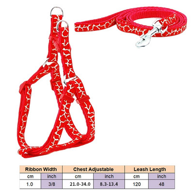 Ham pentru câini, cu inel în D, pentru pisici, cu curele din nailon, set de vestă și lesă, reglabil pentru cățeluș, pentru mers în aer liber, pentru alergare, pentru câini de talie mică, accesorii pentru animale de companie