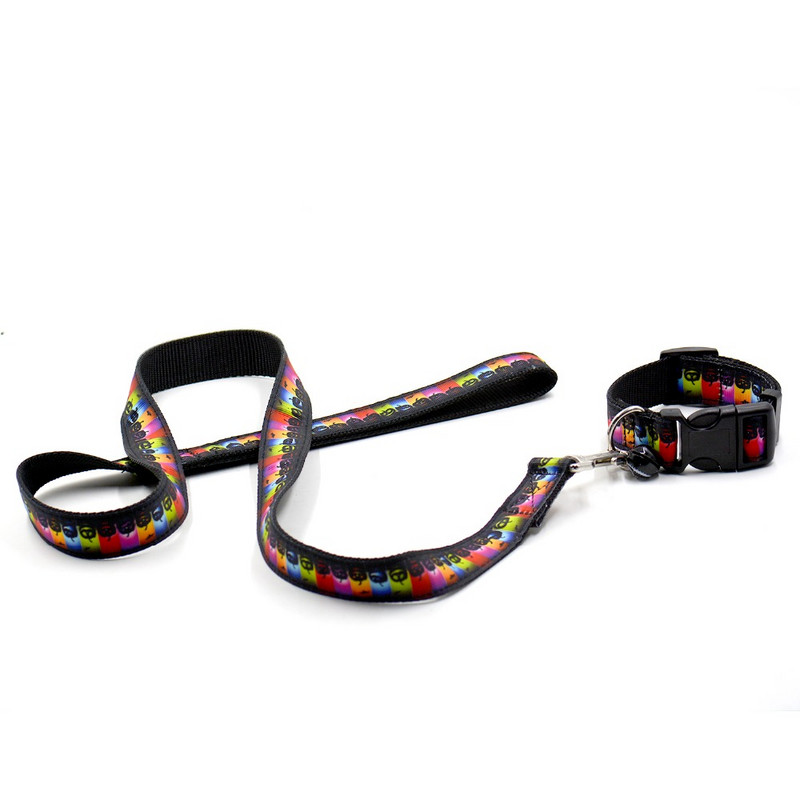 Νέο περιλαίμιο για κατοικίδιο σκύλο για αποκριάτικο +λουρί με ποικιλία κουδουνιών από αποκριάτικη προμήθεια για κολάρο κατοικίδιων κατοικίδιων για μικρό κολάρο για λουρί σκύλου