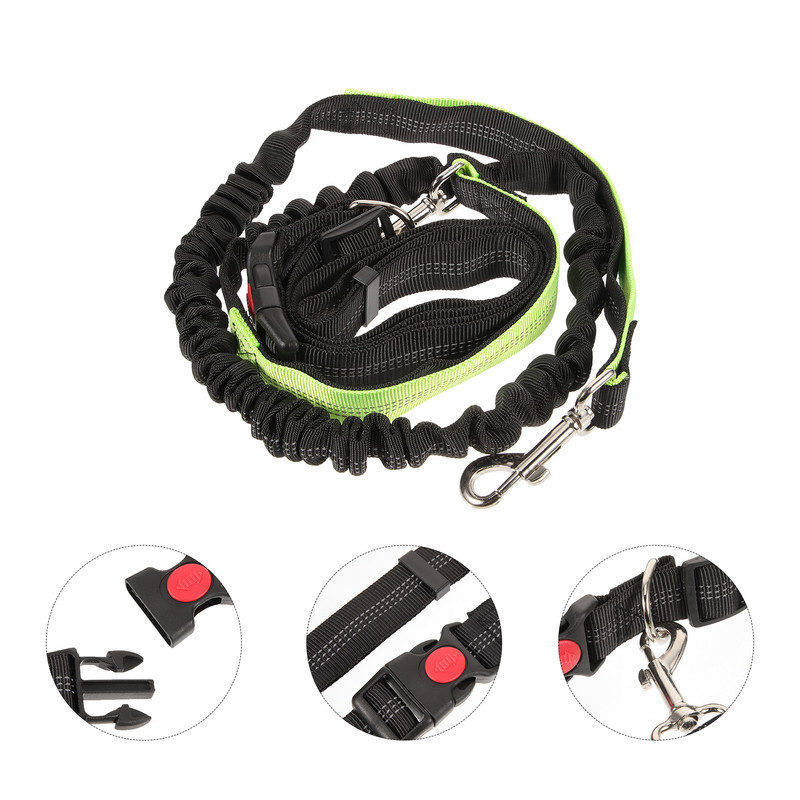 Cureaua pentru caine Lesa Funie de tractiune pentru animale de companie Plimbare Talie multifunctionala Alergare cu mainile libere