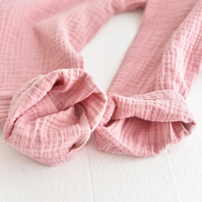 Японски пролетни и есенни нови пижами за двойки от две части 100% памук мъжки и дамски панталонен костюм с дълги ръкави за домашно обслужване