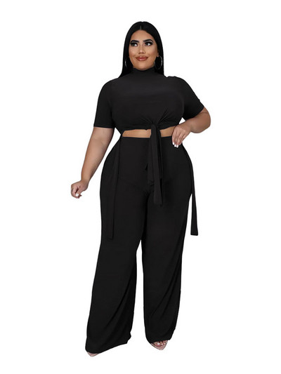 2-dielne sety Dámske nohavicové sety Plus Size Casual T-shirt and Nohavice Homewear Sets Sexy Outfits Veľkoobchodný predaj, hromadná dropshippingová doprava