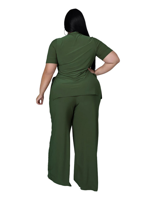2-dielne sety Dámske nohavicové sety Plus Size Casual T-shirt and Nohavice Homewear Sets Sexy Outfits Veľkoobchodný predaj, hromadná dropshippingová doprava