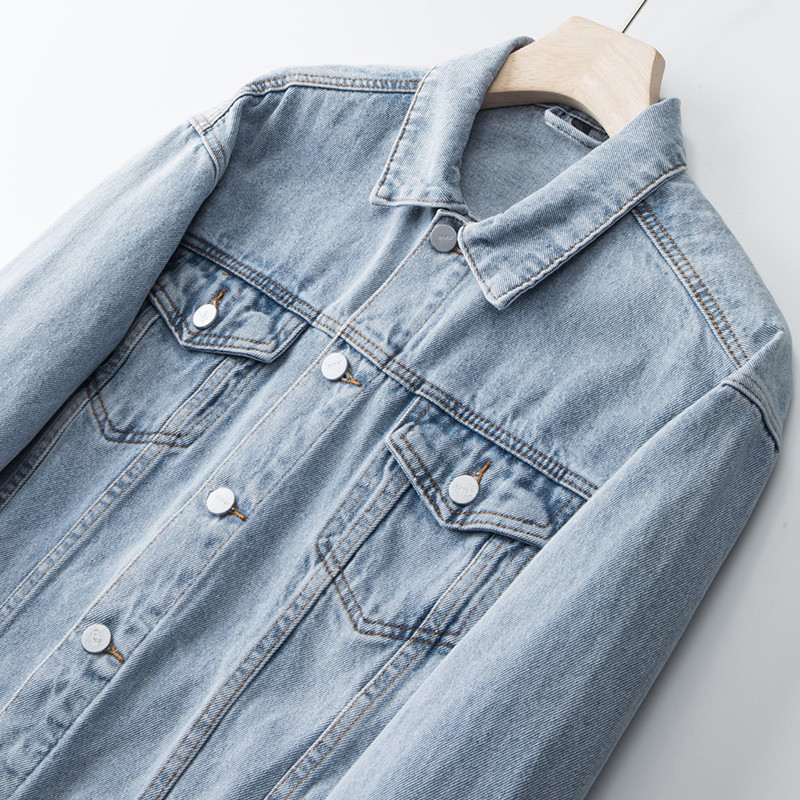 Jachetă nouă de blugi pentru bărbați, vintage, haine de jeans, haine de stradă, la modă, de blugi, pentru bărbați, guler răsturnat, îmbrăcăminte exterioară din bumbac.