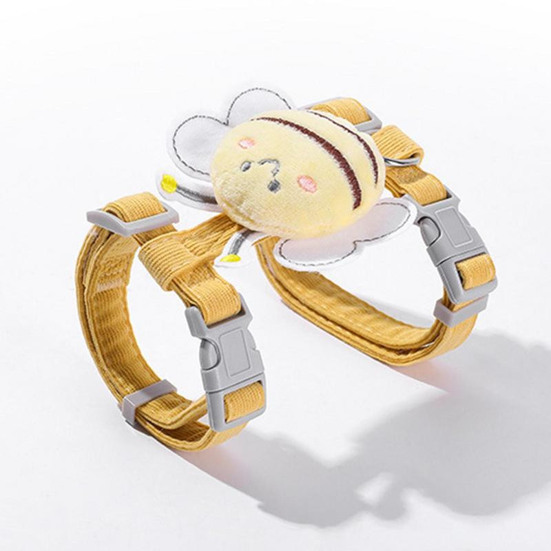 Λουρί και λουρί σκύλου Χαριτωμένο λουρί για διαφυγή μελισσών Αναπνεύσιμο γιλέκο κατοικίδιων ζευγαριών Ανθεκτικό λουρί και λουρί για γάτα για εκπαίδευση στο περπάτημα