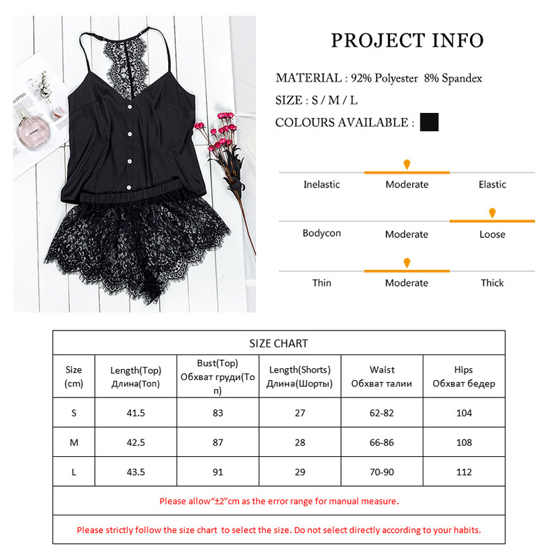 2 buc. Seturi de pijamale pentru femei Lenjerie sexy Lenjerie de corp Pijama din satin de mătase Crop Tops Seturi de sutien + pantaloni scurți Lenjerie de noapte fără mâneci sexy cu decolteu în V