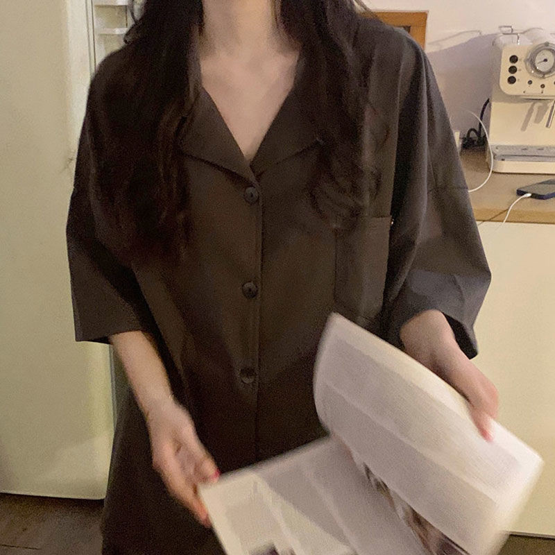 Uustulnukad vabaaja magamisriided, hallid naisteriided, suvised lühikeste varrukatega vaba aja pidžaamakomplektid, kodukandjad, püksid, pidžaamakomplektid