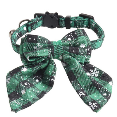 Koera kaelarihm Jõulupleed Lumehelbeke Elastne Reguleeritav Koerte Vibud Armsad Jõuluköörid Koera kaelarihm Lemmikkostüüm ürituste Pidudeks