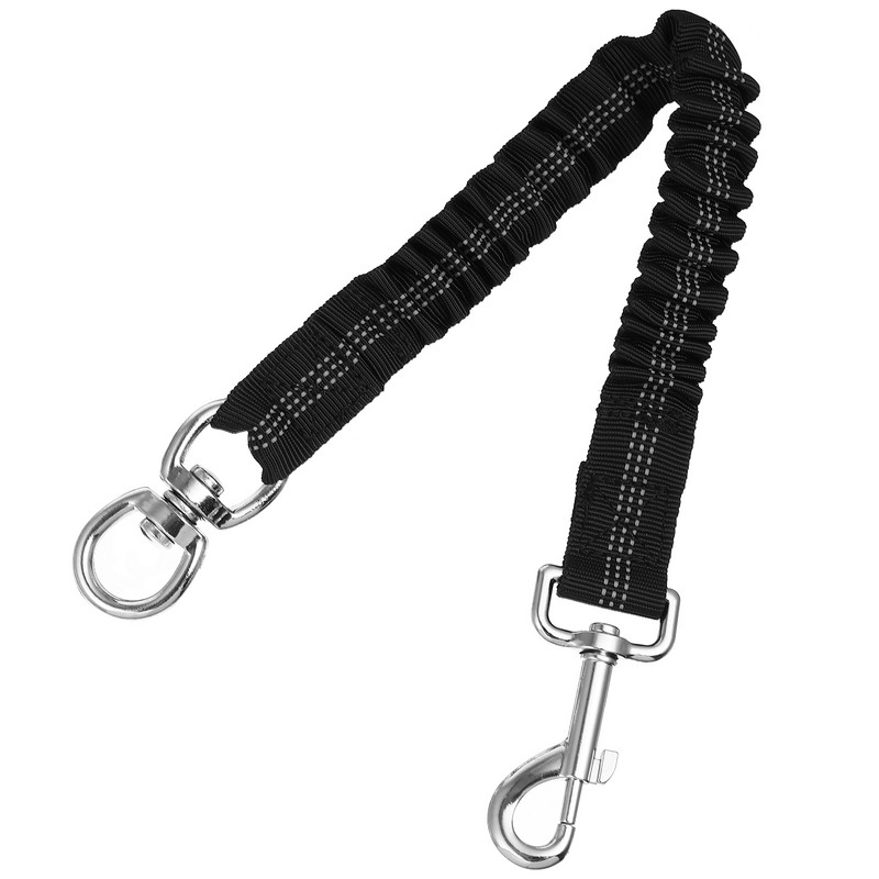Krátke nylonové bungee vodítko, ochrana pred zranením ruky a ramena a ochrana psov pred zranením, pevné vodítko pre veľké, stredné a domáce zvieratá