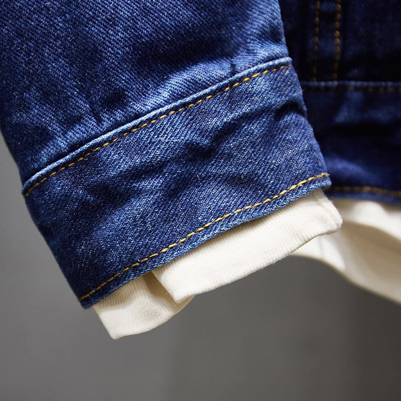 2021. aasta uus massiivne vabaaja puuvillane teksajakk meeste suures suuruses M-5XL rev, üherealine teksajakk Kvaliteetne teksajaki mees