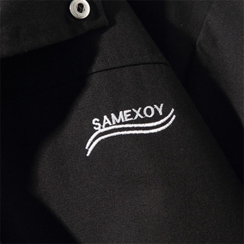 Y2k meeste teksajakk Jaapani tikandiga lapitehnikaga Varsity jakk Oversized Vintage Harajuku lahtised tuulejope mantelriided