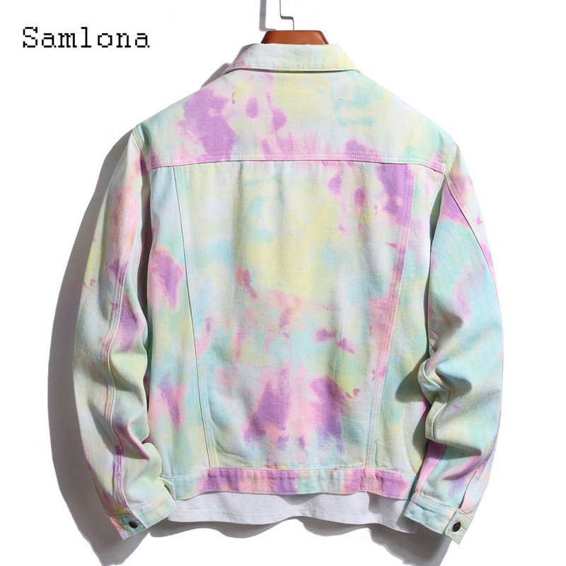 2023. aasta uus kevad Meeste moodne lips, kuivtrükiga teksajakid, meeste moto- ja mootorratturi teksajakk Seksikas taskudisain Teksad Ülerõivad