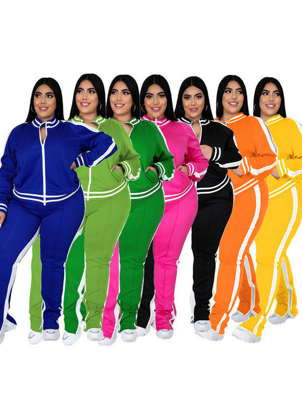 Dámske oblečenie s dlhým rukávom, veľkosť 5XL, plus veľkosť, jednofarebné, charakteristické, ležérne, športové, dámsky oblek, nadrozmerné