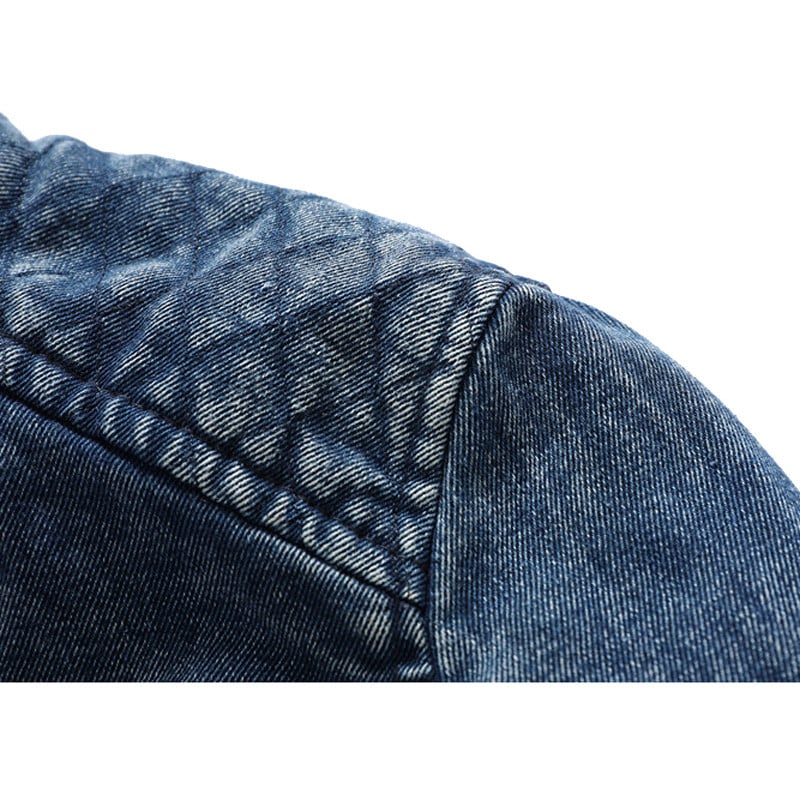 2023. aasta sügistalvine meeste kapuutsiga jakid vabaaja stiilis teksad jakk Meeste ülerõivad puuvillased teksajoped Meeste mantlid ja jakid MY232