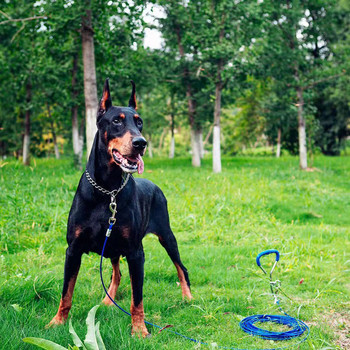 Pet P Snake Chain Collar Dog Choke Collar Корабна верига от неръждаема стомана за кучета Регулируема кучешка нашийник за дросел за булдог