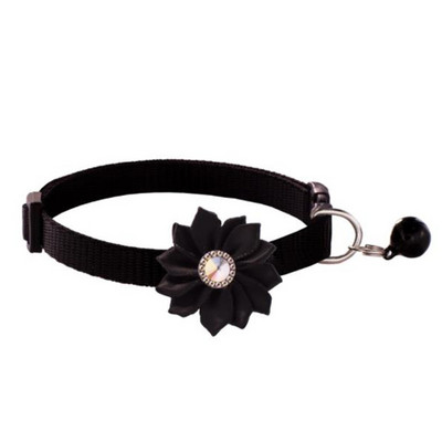 Κολάρο για σκύλους μόδας λουλούδι με πολύχρωμο μοτίβο Χαριτωμένα ρυθμιζόμενα περιλαίμια για γάτες σκυλιών Αξεσουάρ κατοικίδιων για κουτάβι DIY