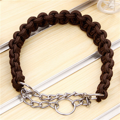 Uus kvaliteetne täiustatud värviline kaelarihm, suur koer Saksa lambakoer Walk The Dog P kettiga reguleeritav lemmikloom keskmistele ja suurtele koertele